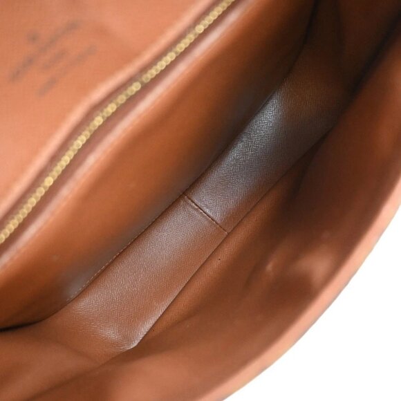 LOUIS VUITTON Saint Cloud GM Shoulder Bag Monogram Leather Brown M51242 30EF901 - Picture 15 of 15